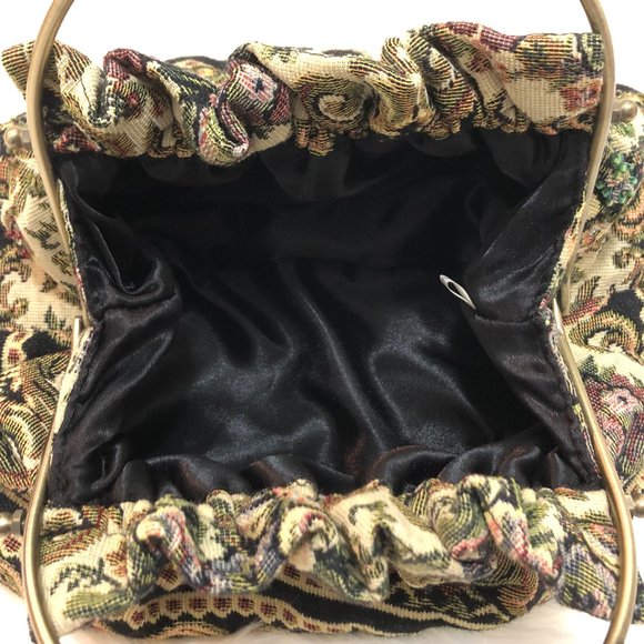 *Brand New* Floral Pattern Frame Bag - Picture 4 of 8